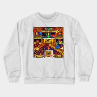 Backyard Party Tunes Crewneck Sweatshirt